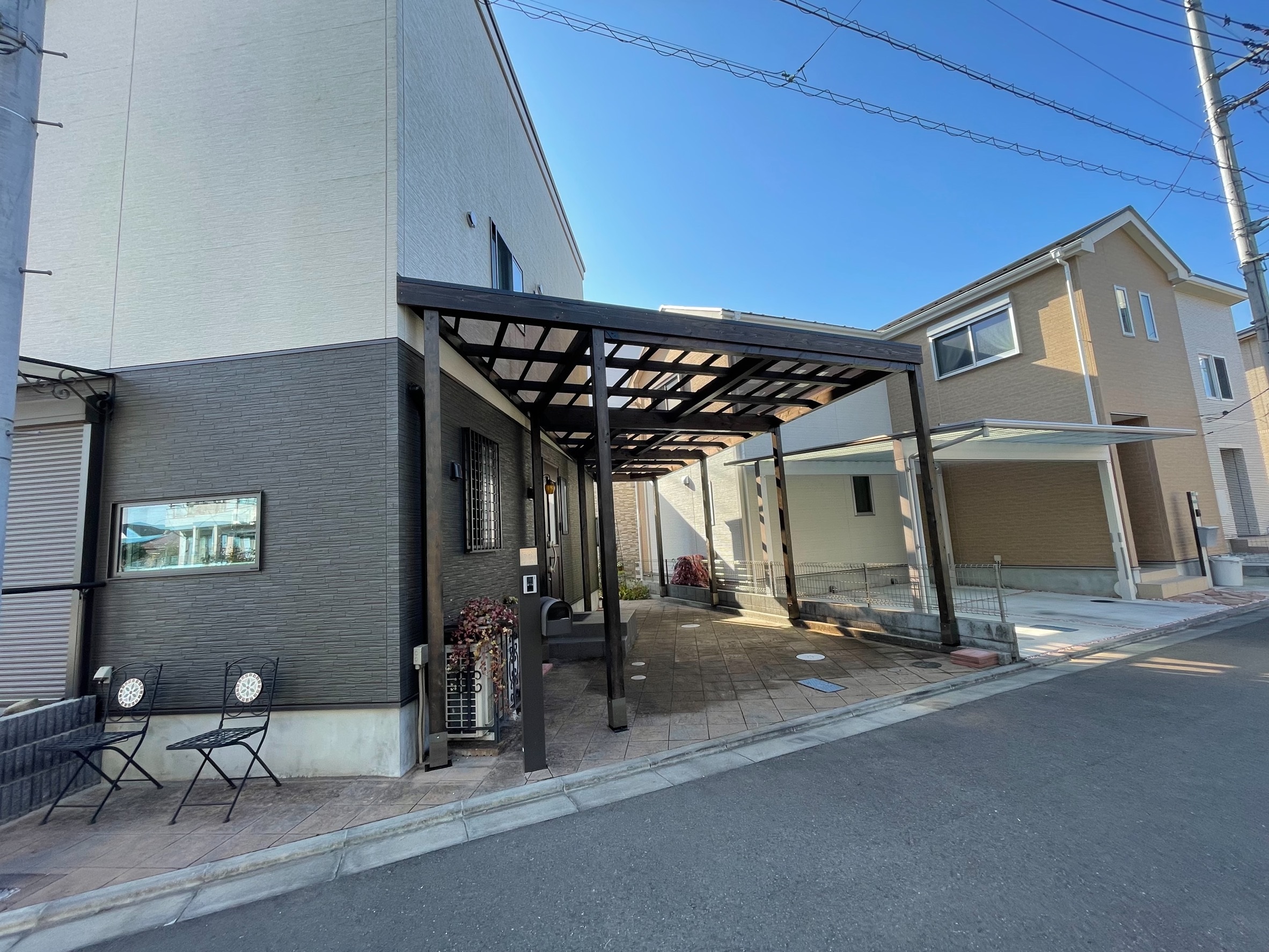 あきる野市　A様邸　造作カーポート工事 AFTER