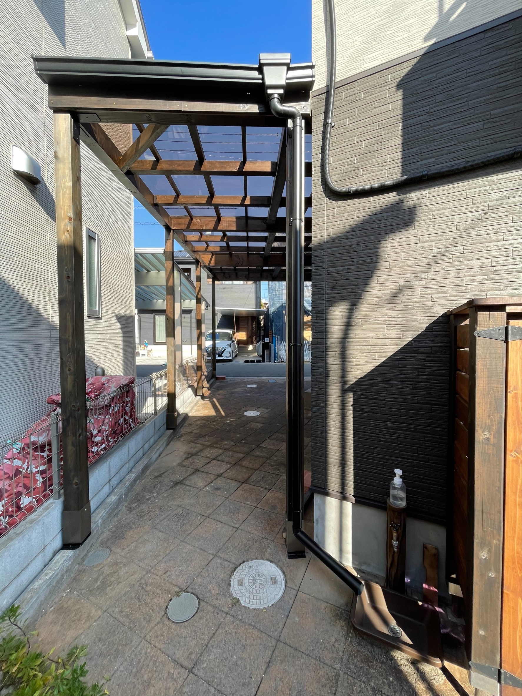 あきる野市　A様邸　造作カーポート工事 AFTER